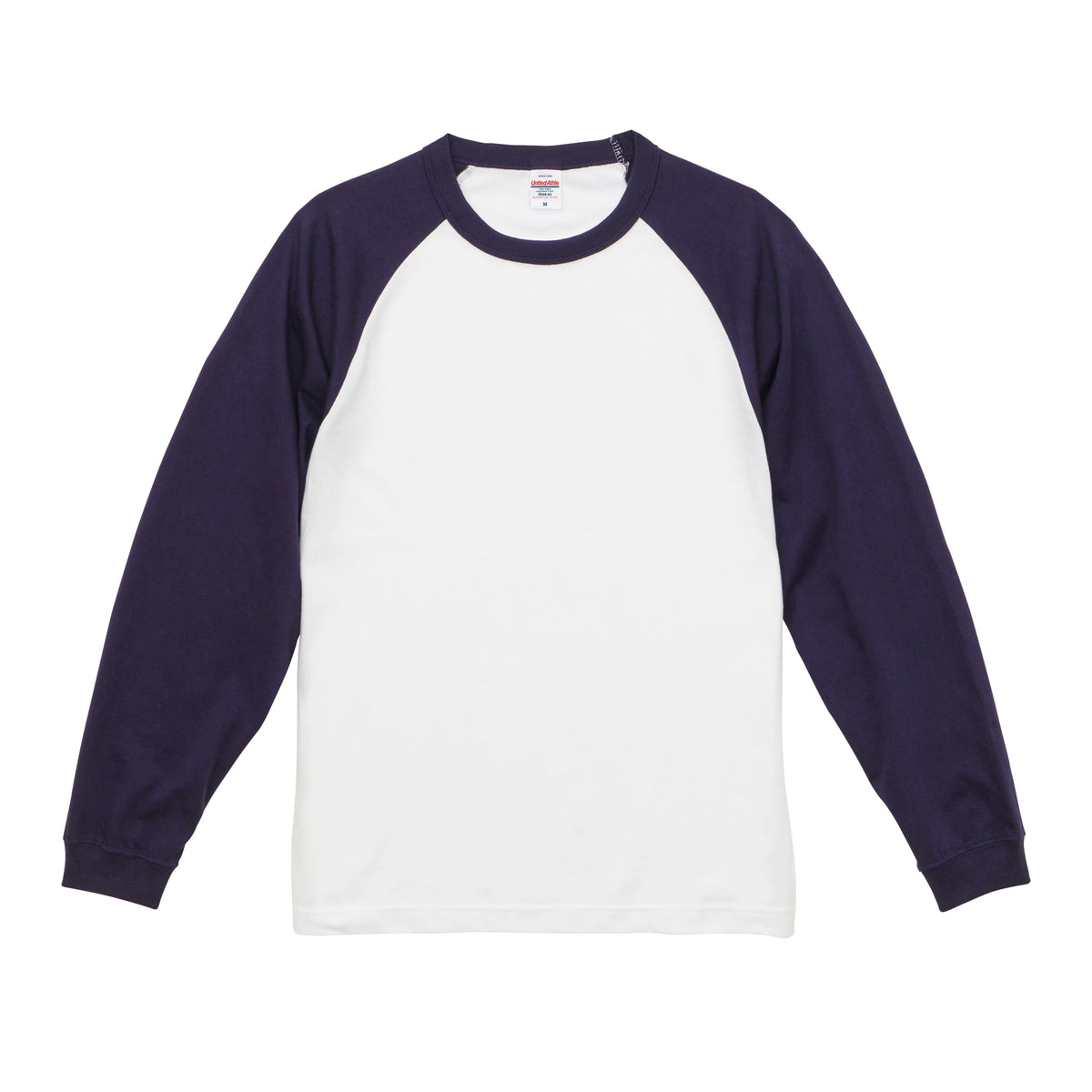 5.6オンス ラグラン ロングスリーブ Tシャツ(1.6インチリブ)