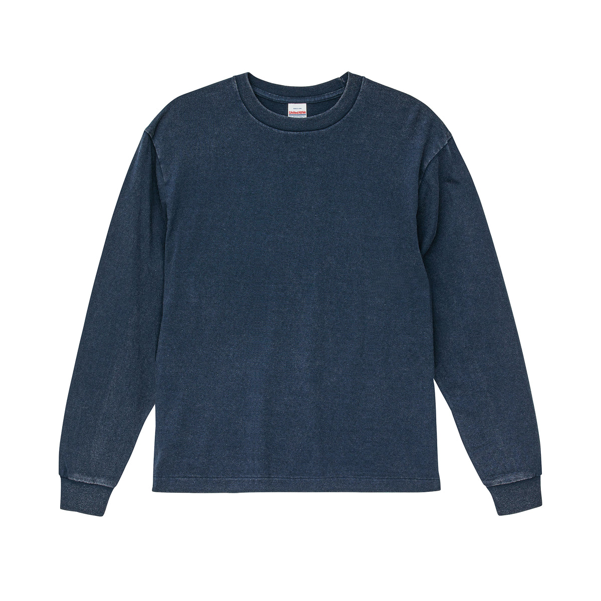 6.2オンス オープンエンド フェードウォッシュ ロングスリーブ Tシャツ（2.1インチリブ）