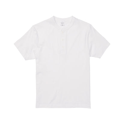5.6オンス ヘンリーネック Tシャツ