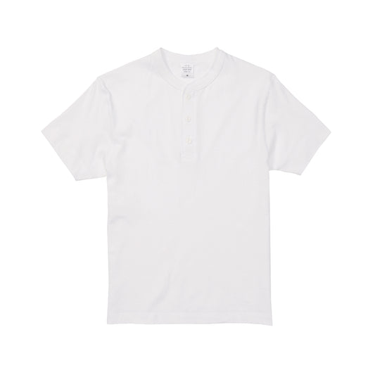 5.6オンス ヘンリーネック Tシャツ