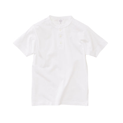 5.6オンス ヘンリーネック Tシャツ