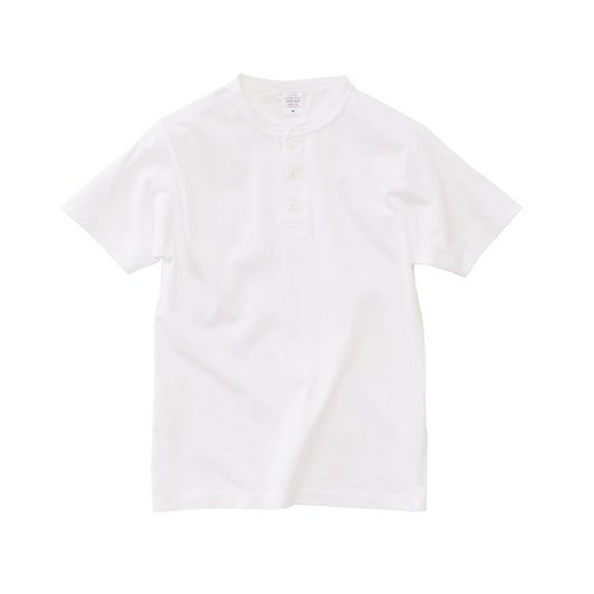 5.6オンス ヘンリーネック Tシャツ